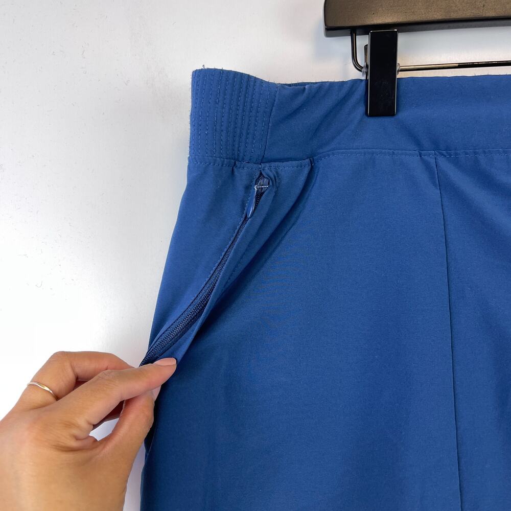 Columbia Womens XXL 2XL PFG Fishing Shorts High Rise 5” Blue Stretch - Picture 2 of 9